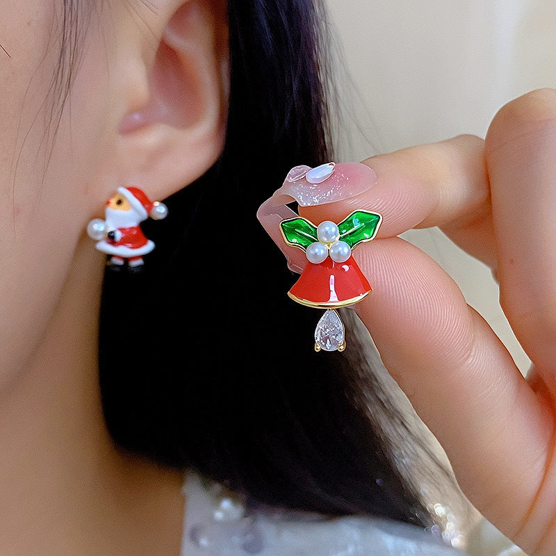 Santa Bell Earrings