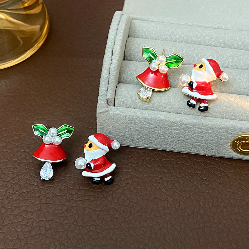 Santa Bell Earrings